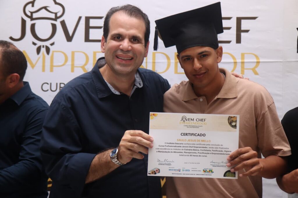 Projeto Jovem Chef Empreendedor forma jovens em Japeri