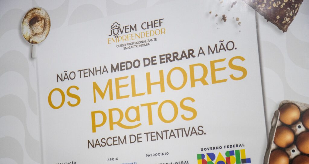 Jovem Chef Empreendedor oferece cursos gratuitos na Baixada Fluminense