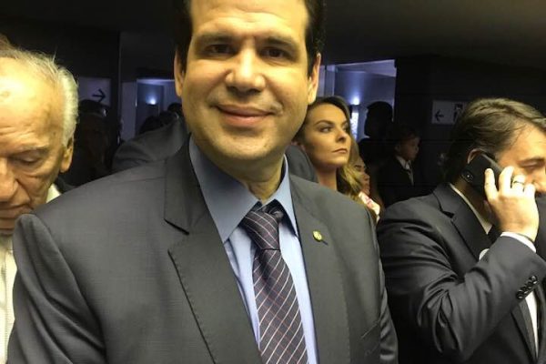 Aureo no plenário da Câmara dos Deputados