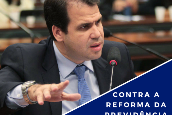 Deputado Aureo contra a reforma da Previdência